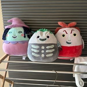 Squishmallows Nightmare Before Christmas. Lock Shock and Barrel BNWT